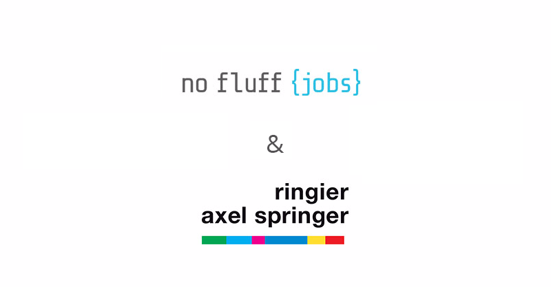jobboard No Fluff Jobs połączył siły z Ringier Axel Springer Media AG, właścicielem Grupy Onet-RASP