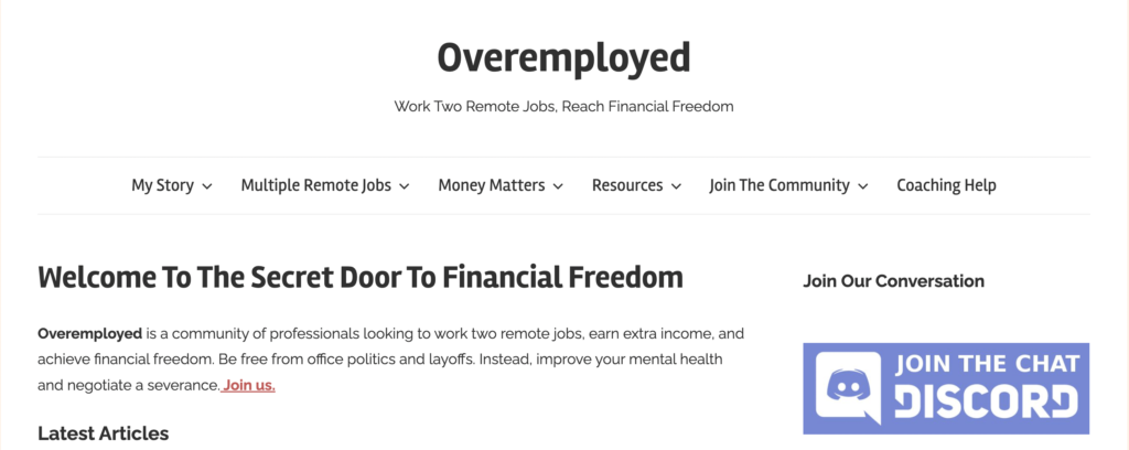 Portal dla osób overemployed