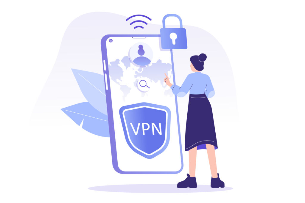 VPN w telefonie działa na podobnych zasadach co na komputerach