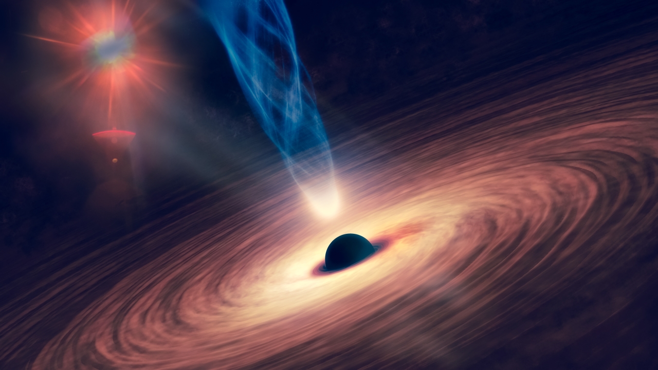 czarna dziura horyzont zdarzen astronomia / Fot. Elena11, Shutterstock.com