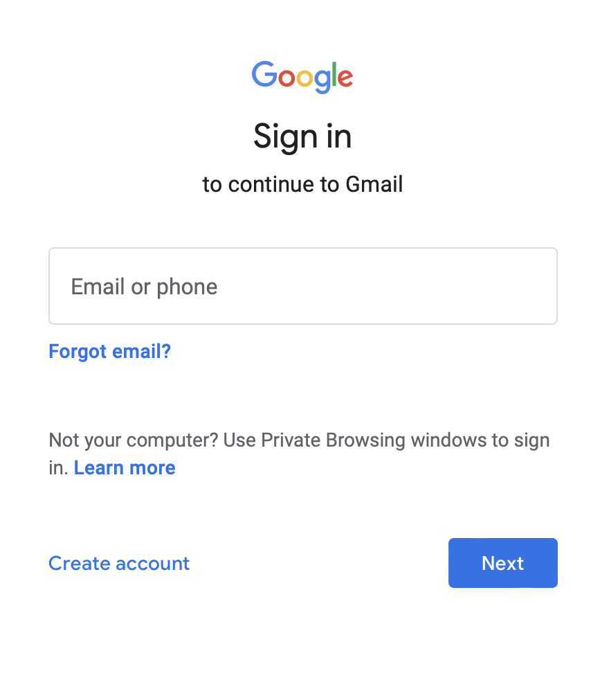 poczta gmail