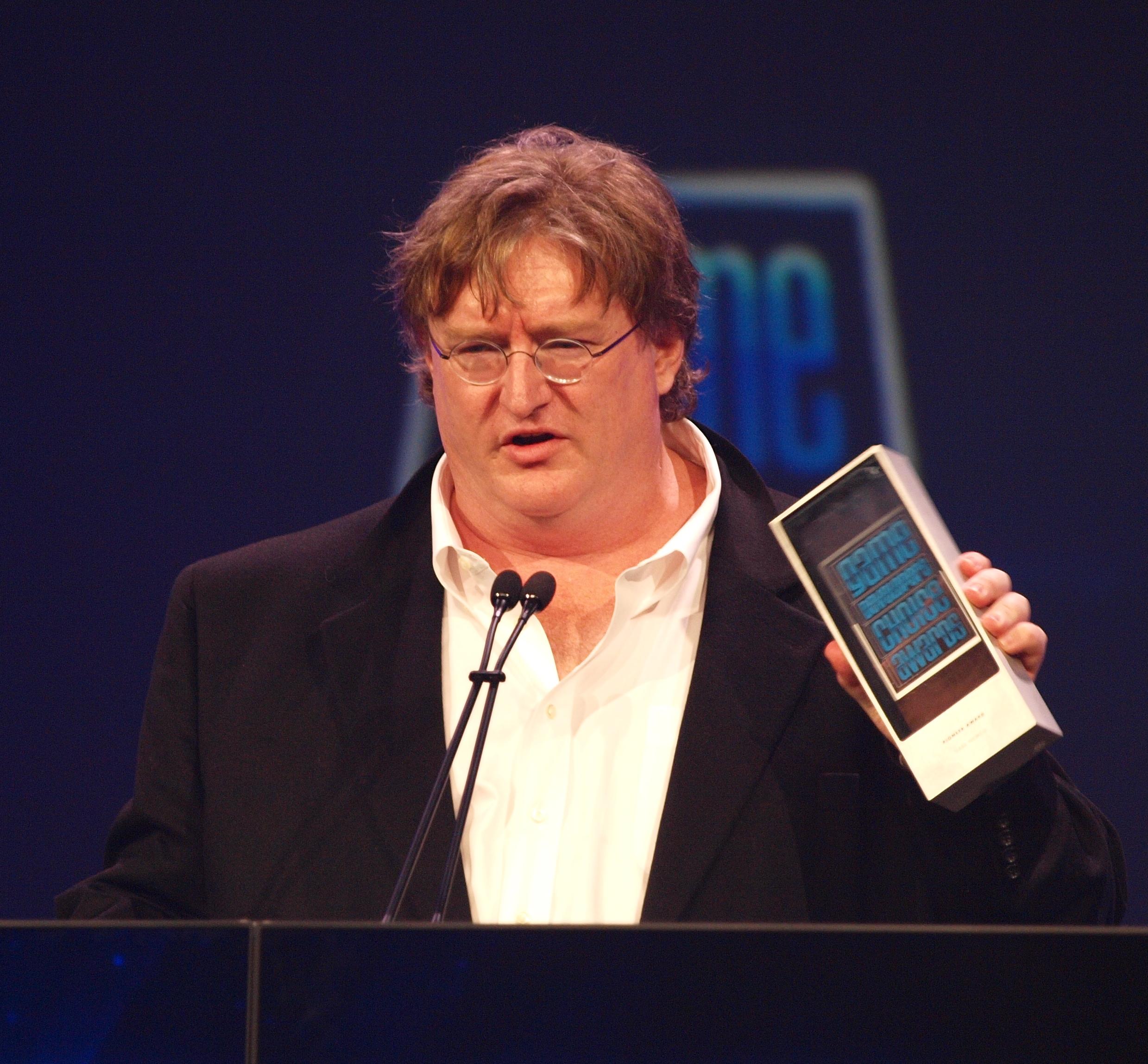 Gabe Newell-Człowiek za sukcesem Valve. Fot. author unknown, flickr.com