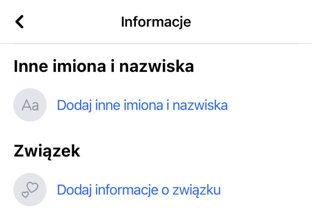 Jak zmienić nazwisko na Fb na smartfonie?