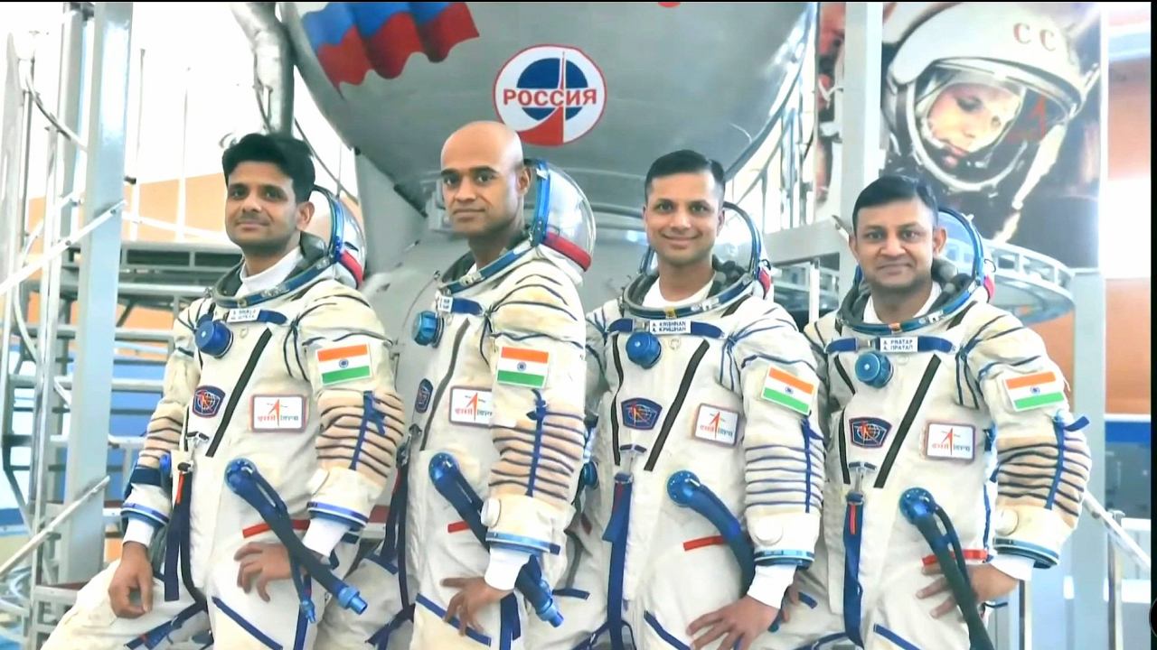Indyjscy astronauci Rosja - Fot. Gaganyaan ISRO