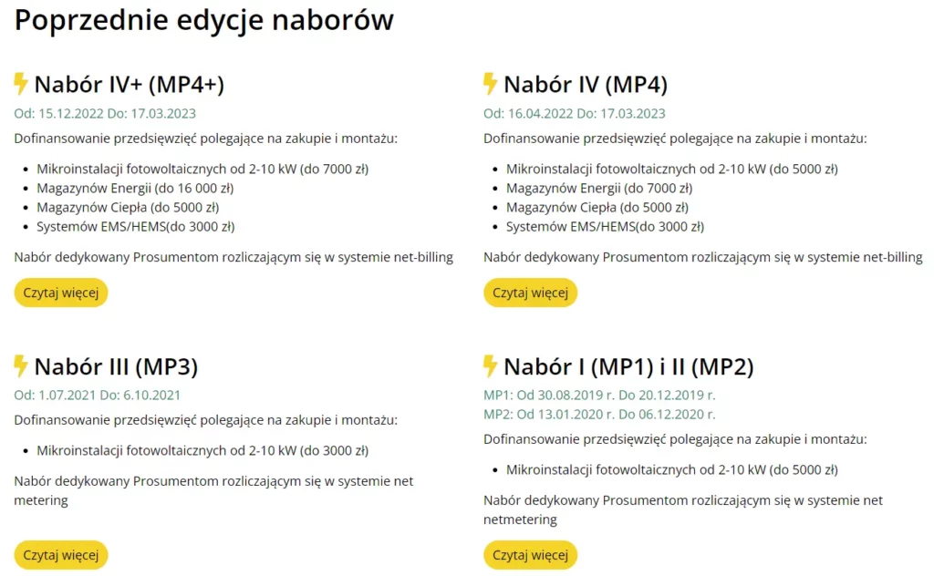 Mój prąd 5.0 - Edycje 1-4 - Fot. Gov.pl